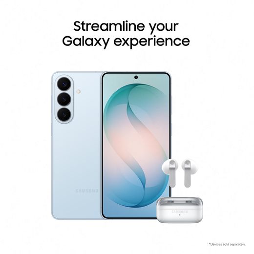 Samsung Galaxy S26+ 512GB Smartphone in Sky Blue - Annotation - Streamline experience